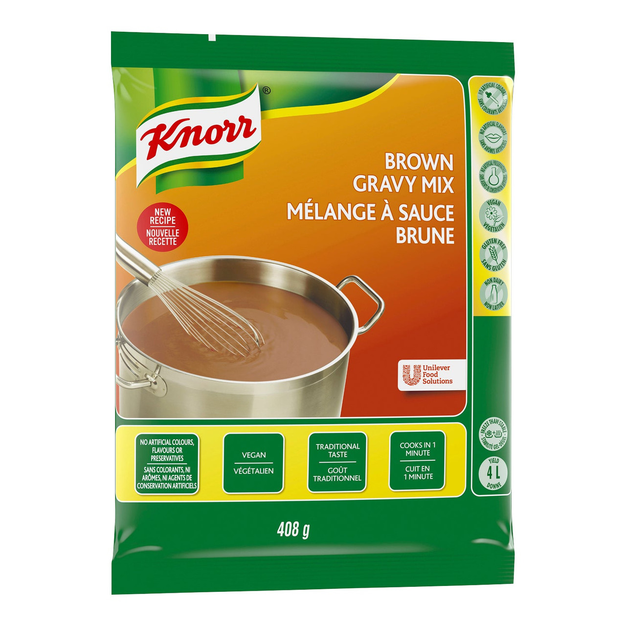 Knorr Brown Gravy 408G/Unit, 6 Units/Case