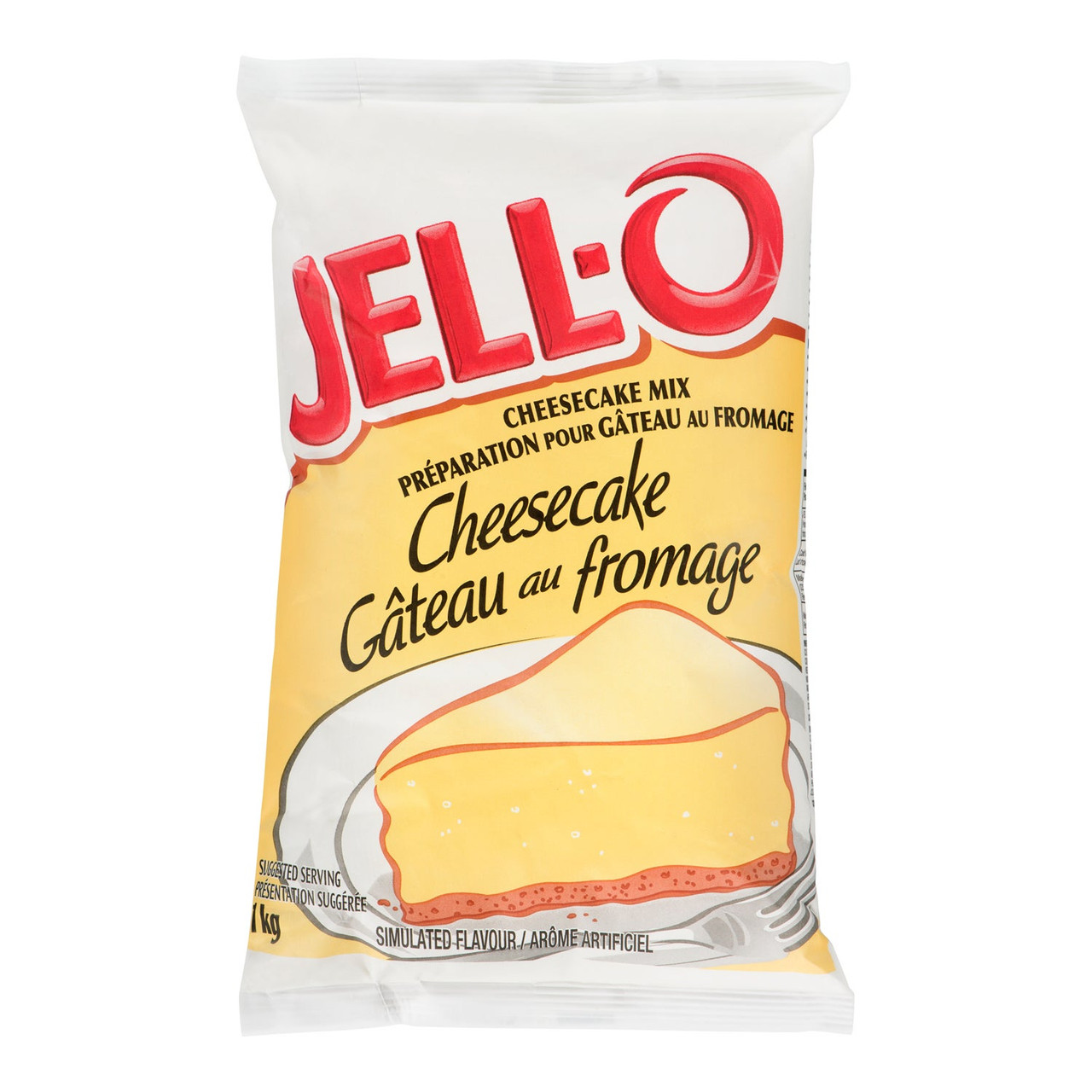 Jell-O Instant Cheesecake Mix, Trans Fat Compliant | 1KG/Unit, 2 Units/Case