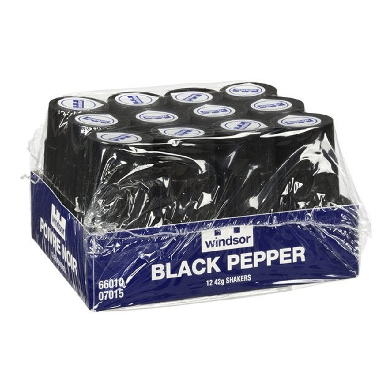 Windsor Pepper, Spice, Disposable Shaker, 1.5oz | 42G/Unit, 48 Units/Case