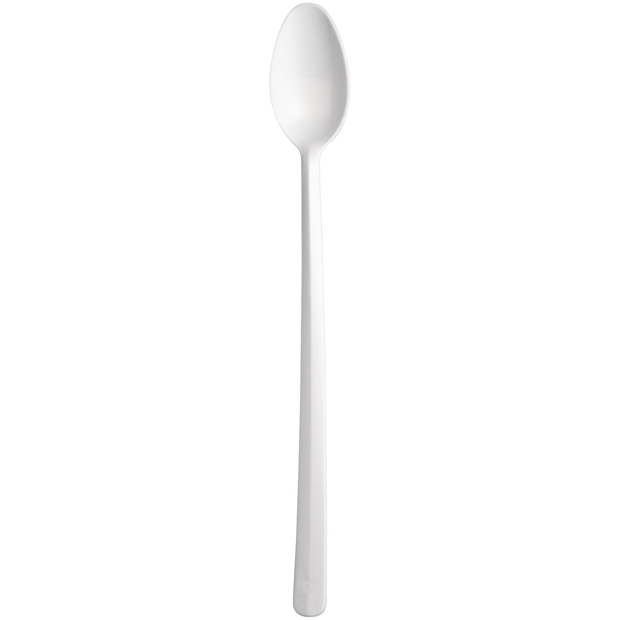 Bonus 8In White Polypropylene Soda Spoons, Light Weight, Cutlery | 1000UN/Unit, 1 Unit/Case