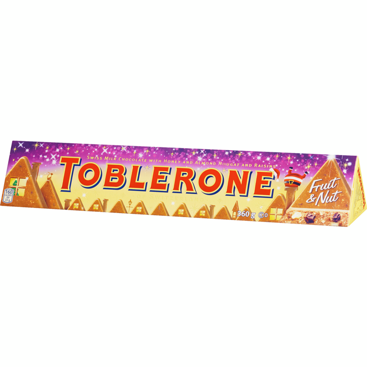 TOBLERONE Fruit & Nut Chocolate Bar-360 g