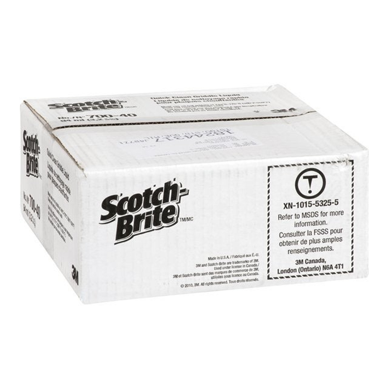 Scotch Brite Liquid Packet Quick Cleaner, Cleaner 700 | 40UN/Unit, 1 Unit/Case