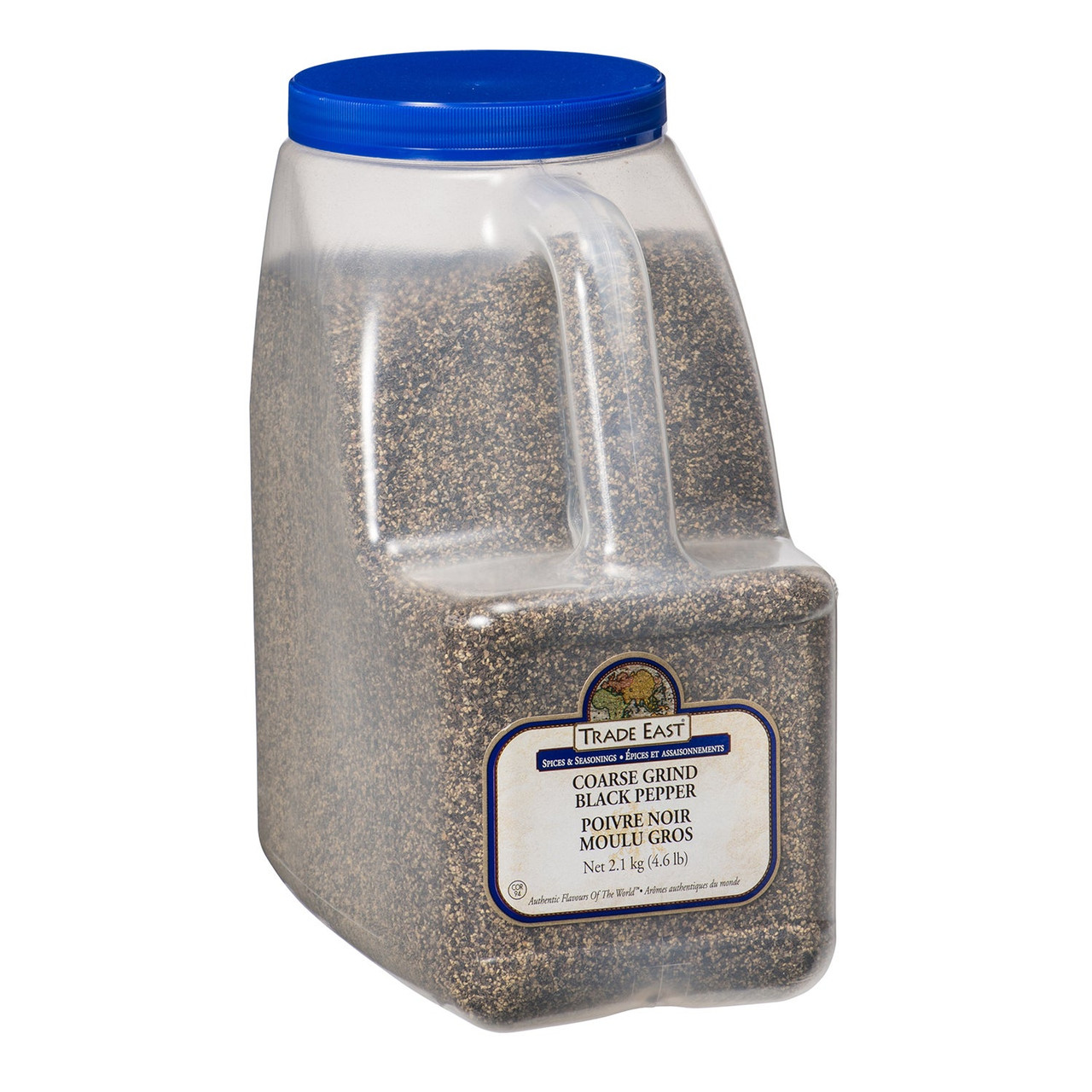 ground black pepper shaker