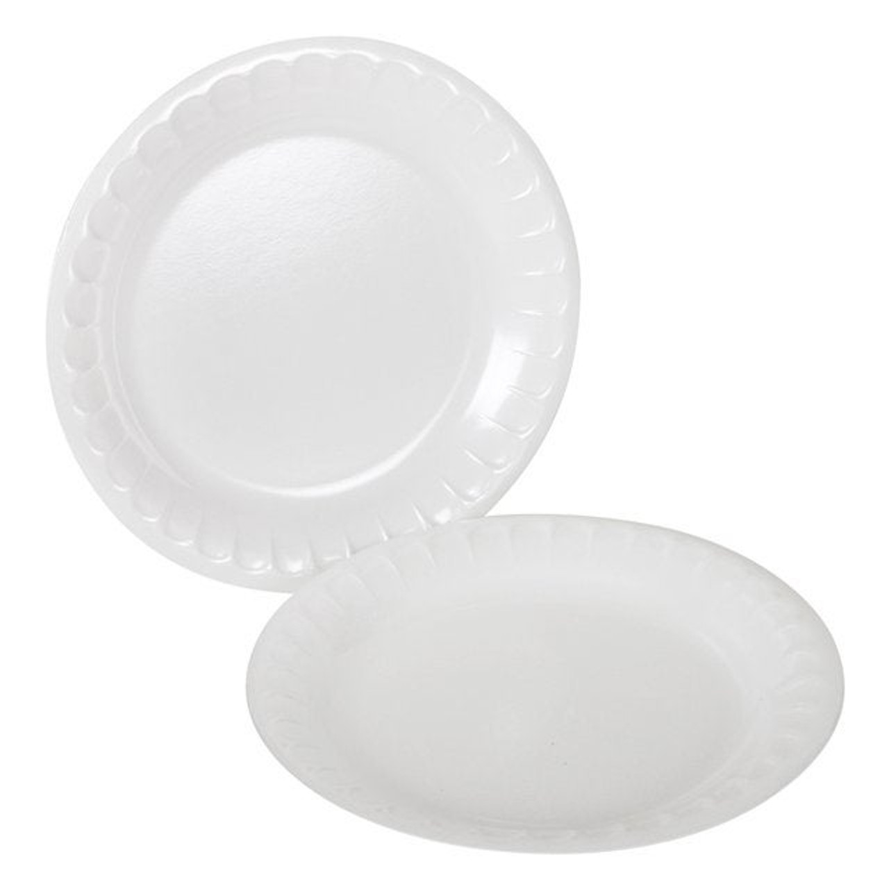 Gordon Choice 9In White Laminated Foam Plates | 500UN/Unit, 1 Unit/Case