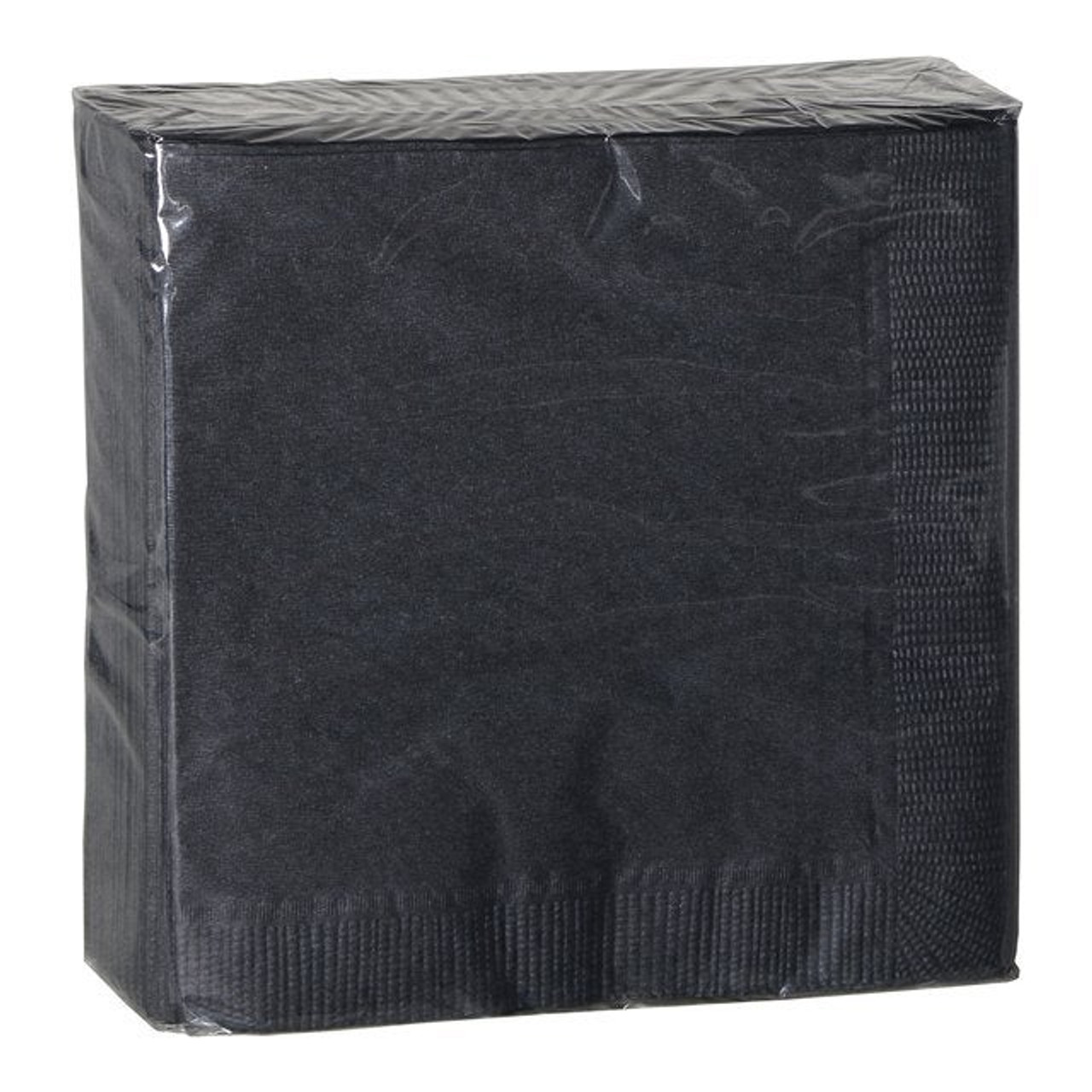 Gordon Choice Beverage Napkins, 2Ply 1/4 Fold Black 10 X 10In | 50UN/Unit, 12 Units/Case