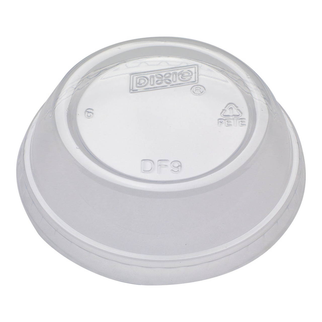 Gp Pro Dixiie U Clear Plastic Dome Lids, For 9oz Cold Cup | 100UN/Unit, 10 Units/Case