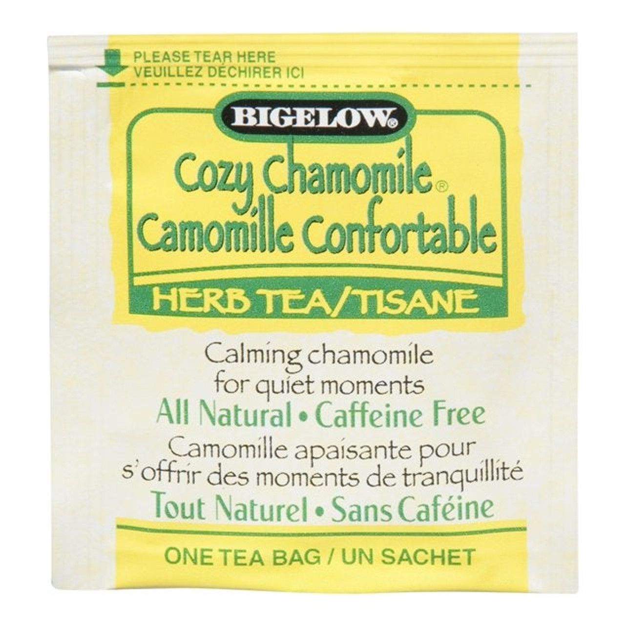 Bigelow Herbal Chamomile Tea, Cozy | 28UN/Unit, 6 Units/Case