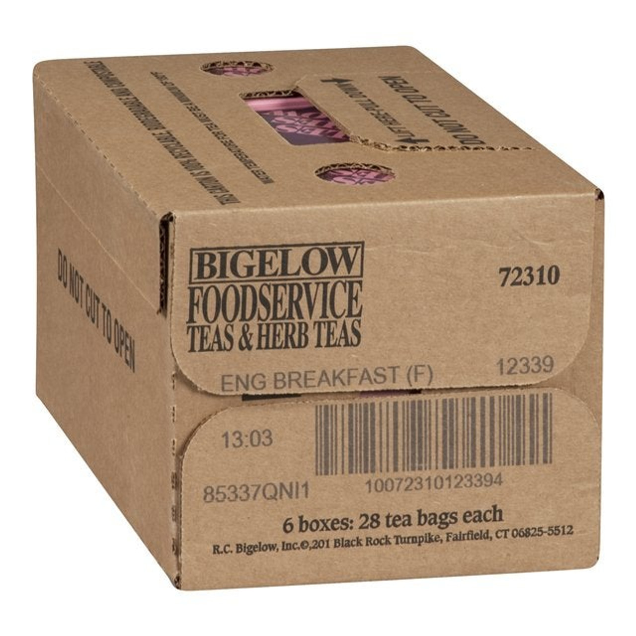 Bigelow English Breakfast Tea | 28UN/Unit, 6 Units/Case