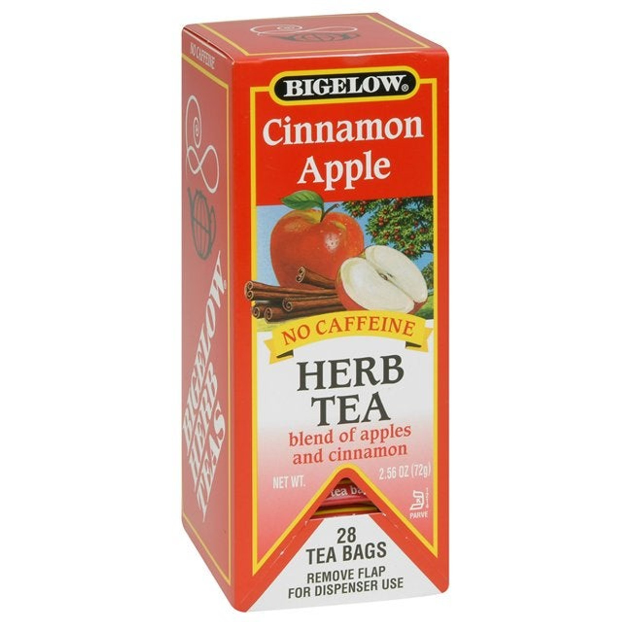 Bigelow Herbal Apple Cinnamon Tea | 28UN/Unit, 6 Units/Case