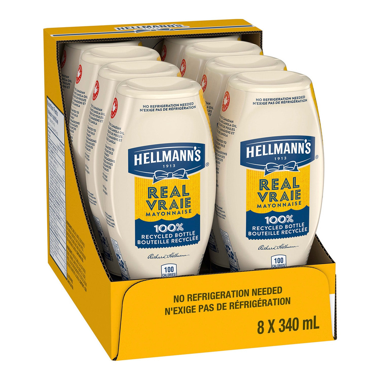 Mayonnaise from Hellmann's in Squeeze Bottles and Jars