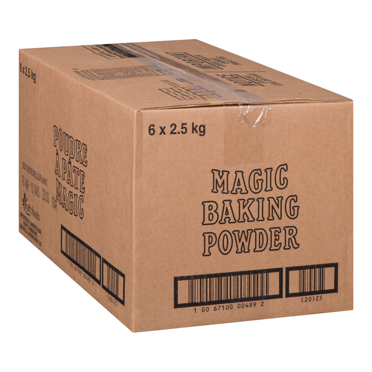 Kraft Magic Baking Powder | 2.5KG/Unit, 6 Units/Case