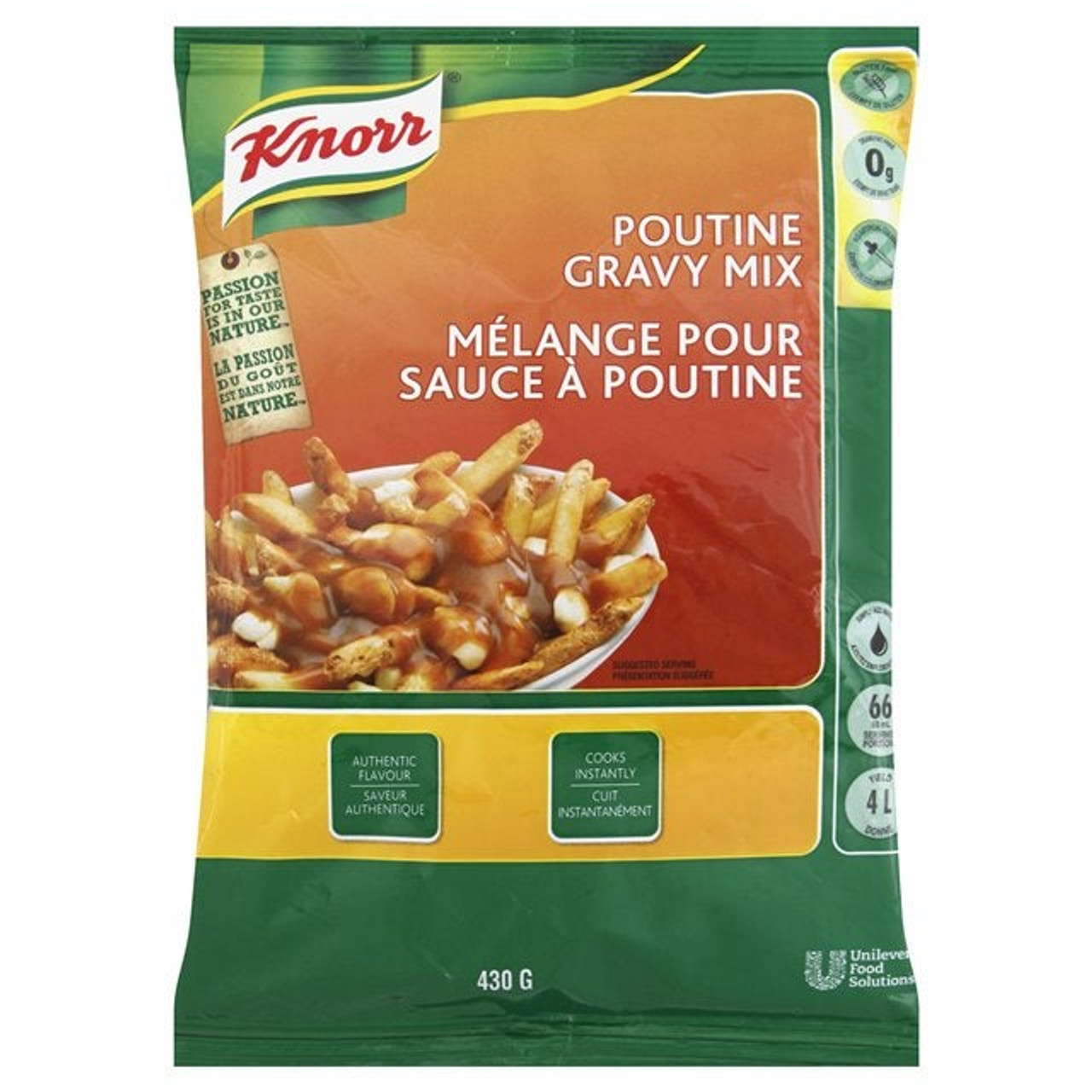 Knorr Poutine Gravy Mix, Gluten Free | 430G/Unit, 6 Units/Case