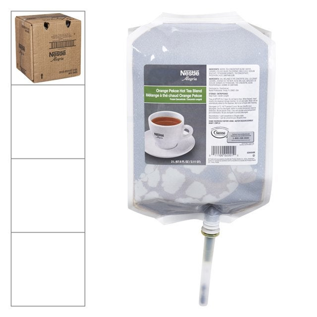 Vitality Liquid Orange Tea, Pekoe Concentrate 39+1 | 2L/Unit, 2 Units/Case