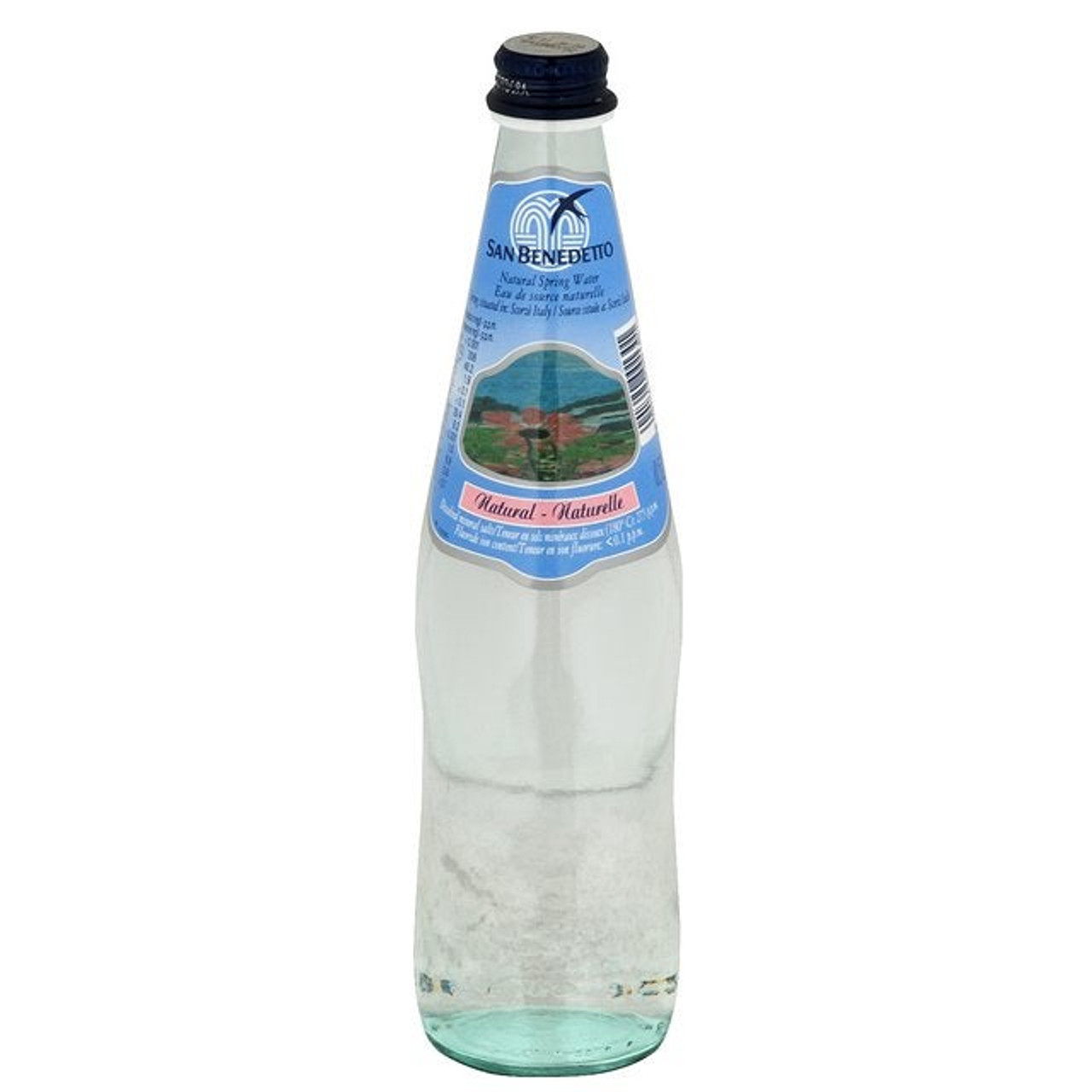 San Benedetto Natural Spring Water, Glass | 500ML/Unit, 20 Units/Case