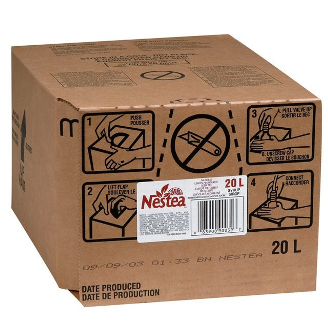 Nestea Nestea Iced Tea, Bib | 20L/Unit, 1 Unit/Case