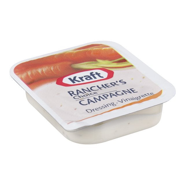 Kraft Ranchers Choice Dressing, Portion 18ML/Unit, 200 Units/Case