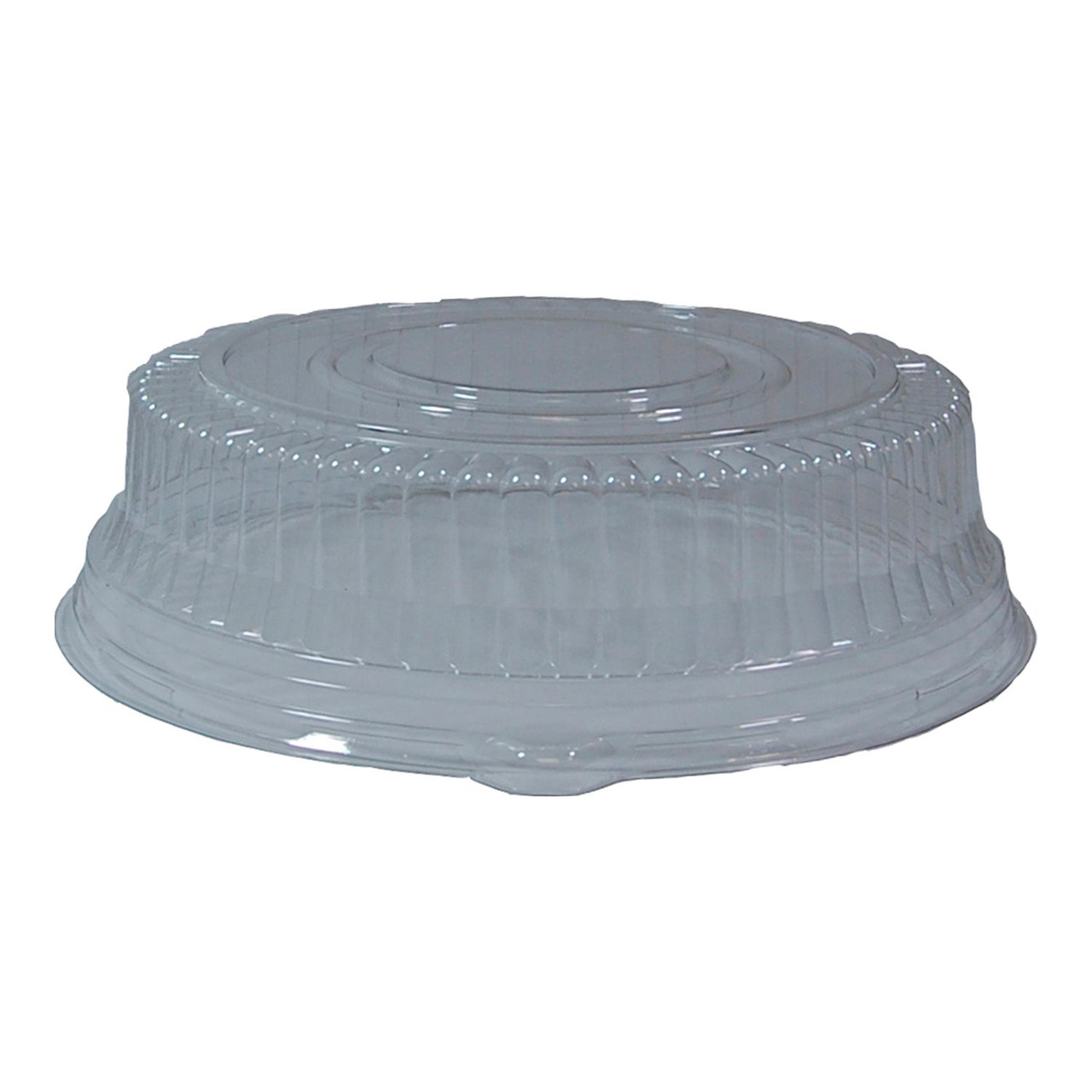 Sabert 12In Plastic Clear Dome Lids, For Plastic Tray | 36UN/Unit, 1 Unit/Case