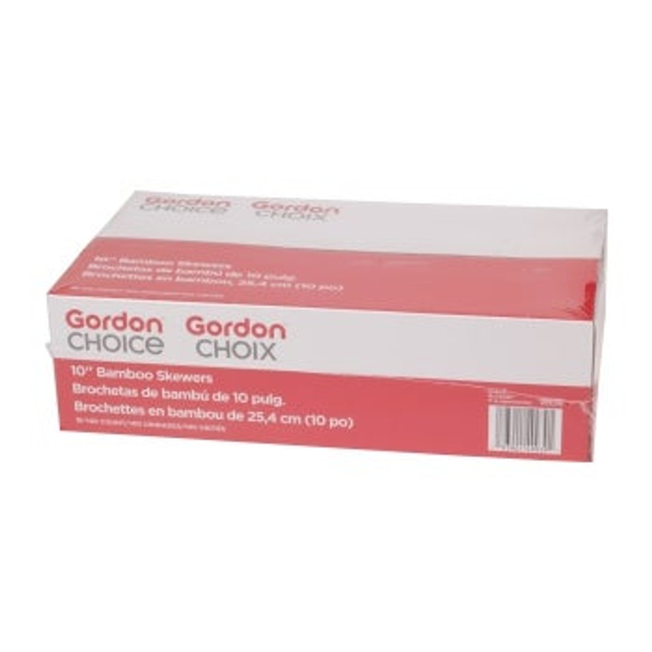 Gordon Choice Bamboo Skewers, 10In, 12X10X100Ct | 10X100U/Unit, 12 Units/Case