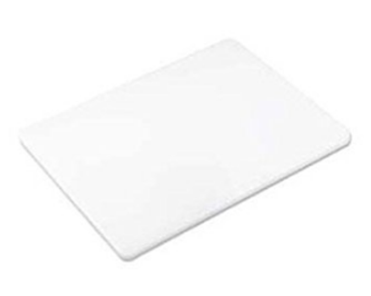 Browne & Co White Polyethylene Cutting Board, 12 X 18 X 1/2In | 1UN/Unit, 1 Unit/Case