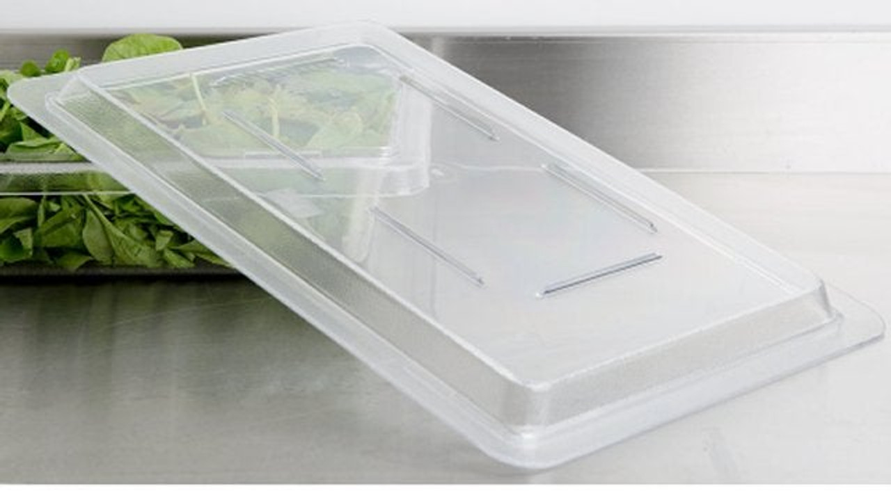 Cambro Clear Camwear Food Storage Box Cover, 12 X 18In | 1UN/Unit, 1 Unit/Case
