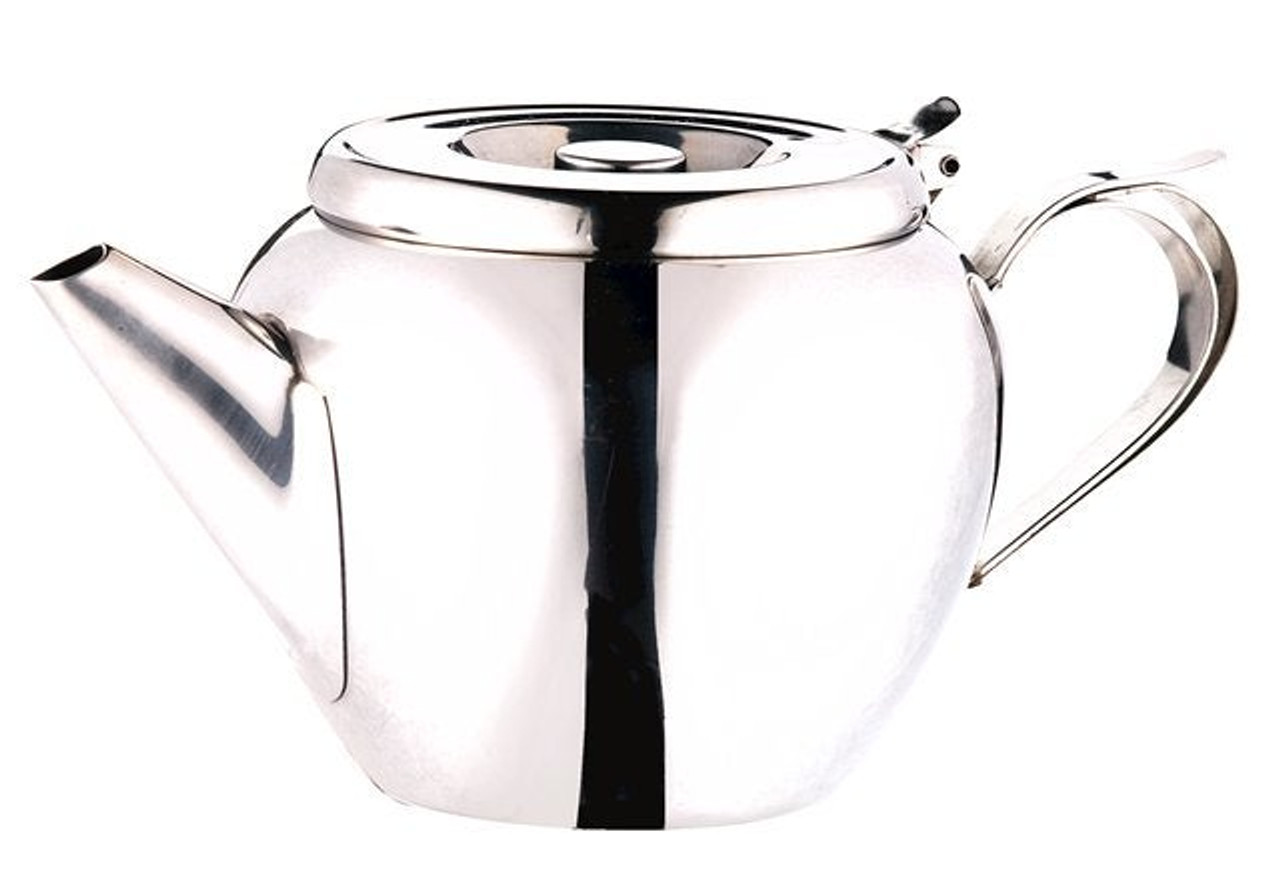 Browne & Co 20oz Stainless Steel Stackable Teapot | 1UN/Unit, 1 Unit/Case