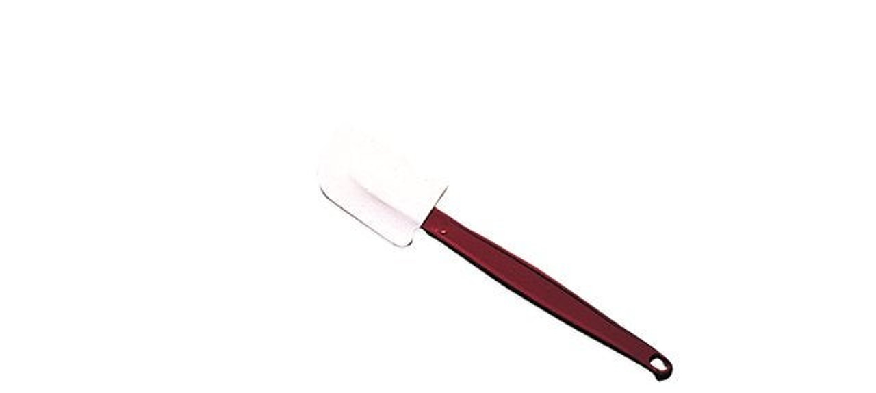 Rubbermaid Commercial 13.5In High Temperature Plastic Spatula, Red Handle | 1UN/Unit, 1 Unit/Case