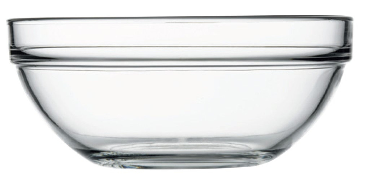 Pasabahce 56.75oz Glass Chef Bowls | 12UN/Unit, 1 Unit/Case