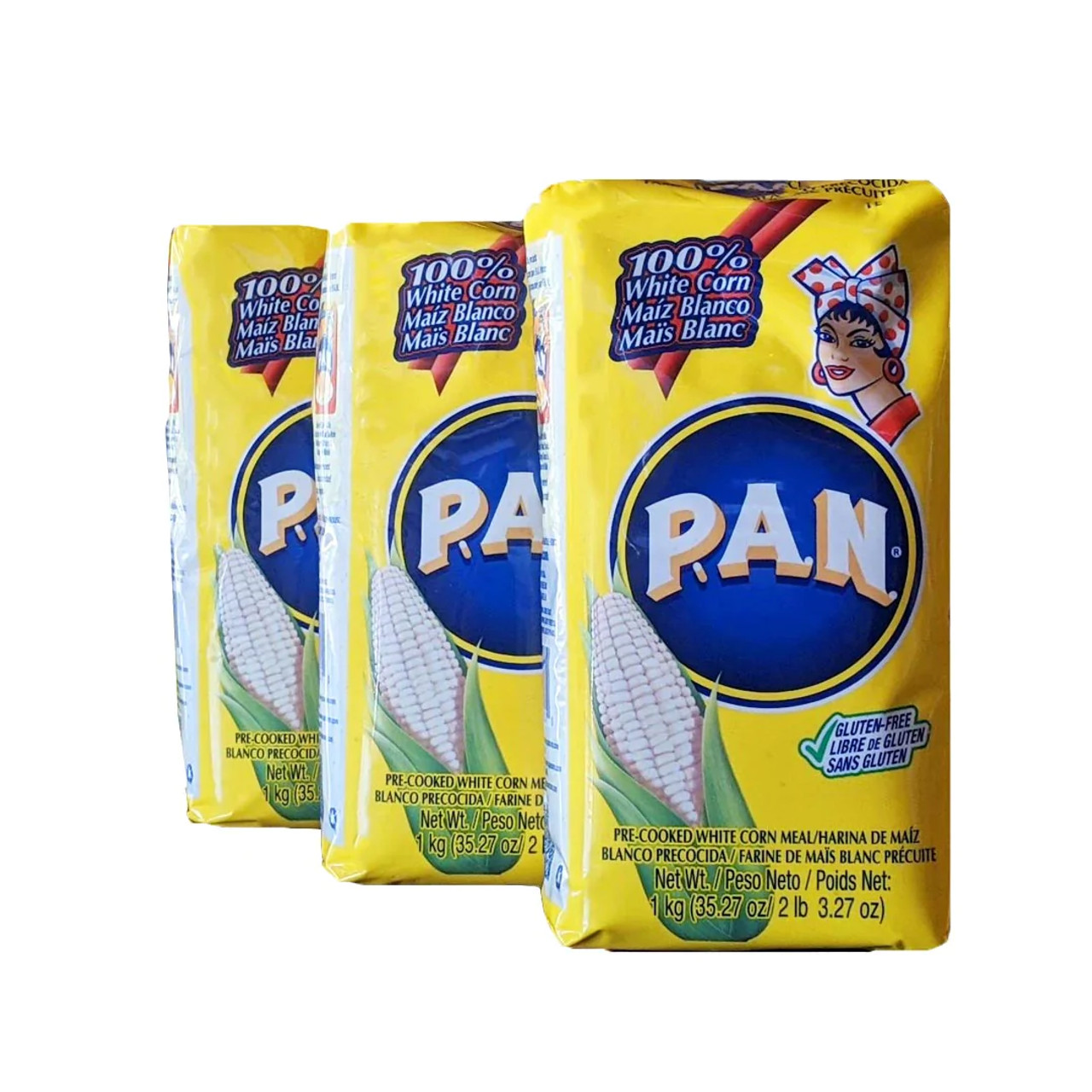 Harina P.A.N. 10 Packs NO GMO White Corn 白とうもろこし粉 10パック