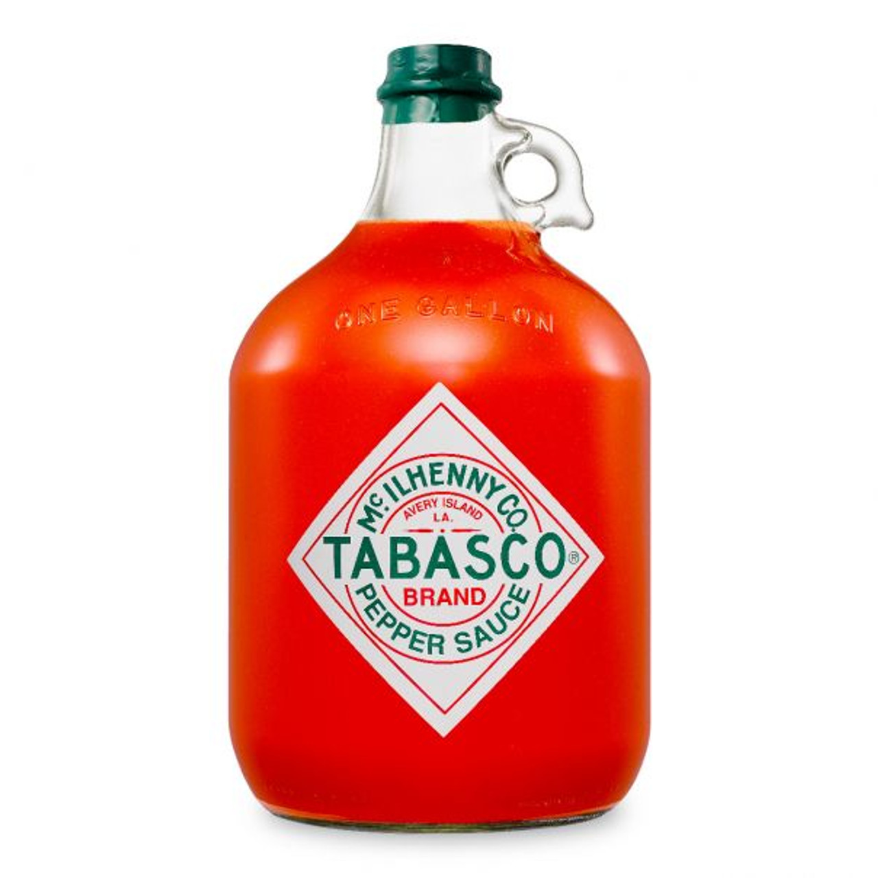 Tabasco Original Red Hot Sauce 1 Gallon Glass Bottle