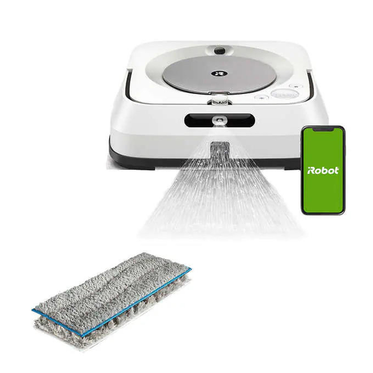 iRobot Braava Jet M6 Robot Mop with 2 Bonus Mop Pads - Precision Jet Spray, Smart Mapping, and Auto-Recharge
-Chicken Pieces