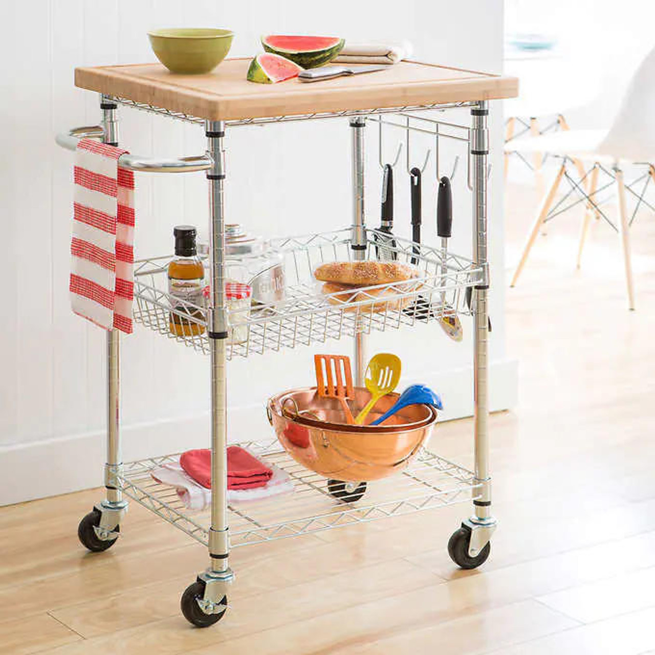 TRINITY EcoStorage Bamboo Kitchen Cart - Enhance Your Culinary Space with Style
- Chicken Pieces