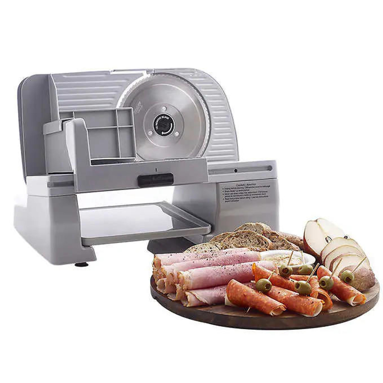 Chef's CP Premium Cast Aluminum Food Slicer - Precision Slicing for Culinary Excellence- Chicken Pieces