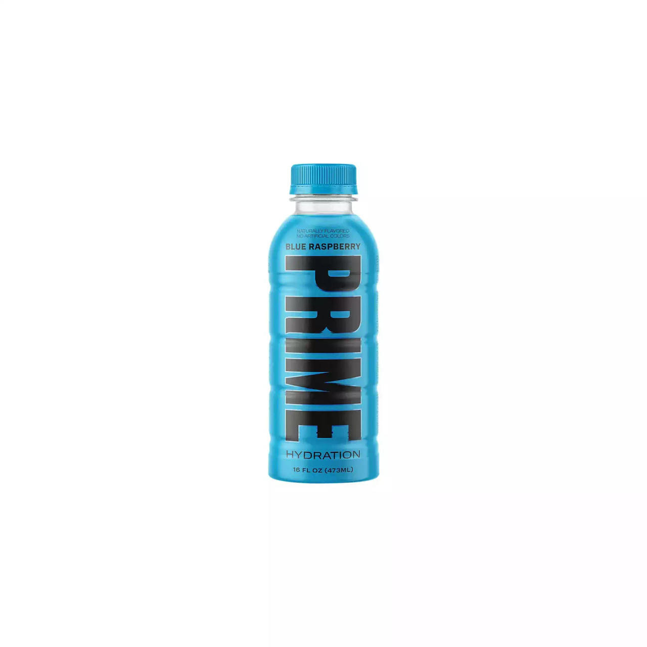  Prime Hydration with BCAA Blend for Muscle Recovery Blue Raspberry  16oz (12/Pack) 