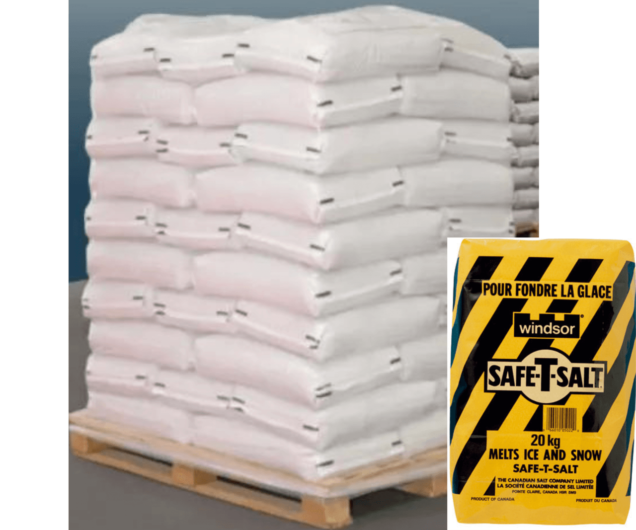 Windsor Safe-T-Ice Melt 20 kgs/44lbs (50/Pallet)