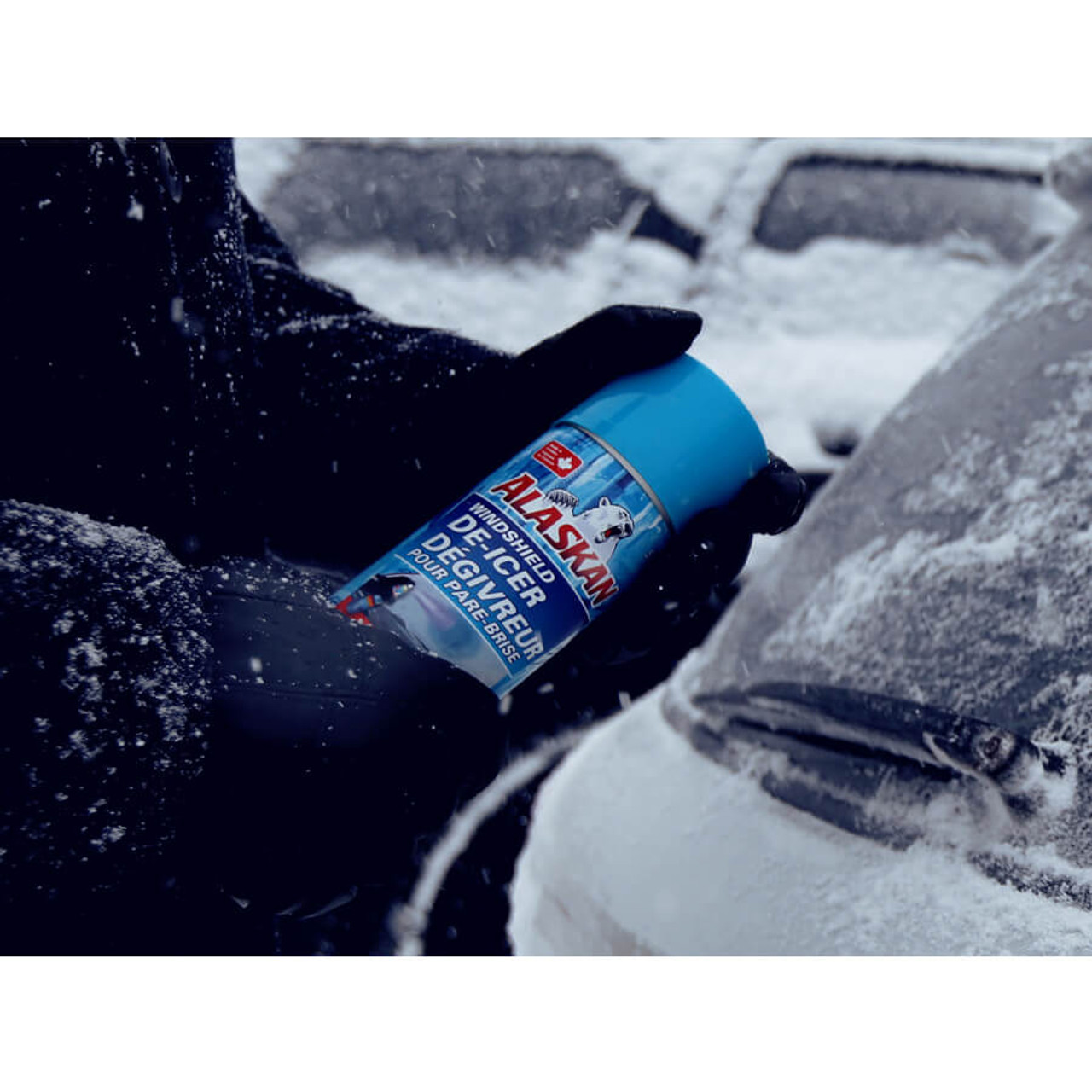 Alaskan Car Truck Windshield De-Icer Ice Melter- 455g Spray Can (3 PACK)