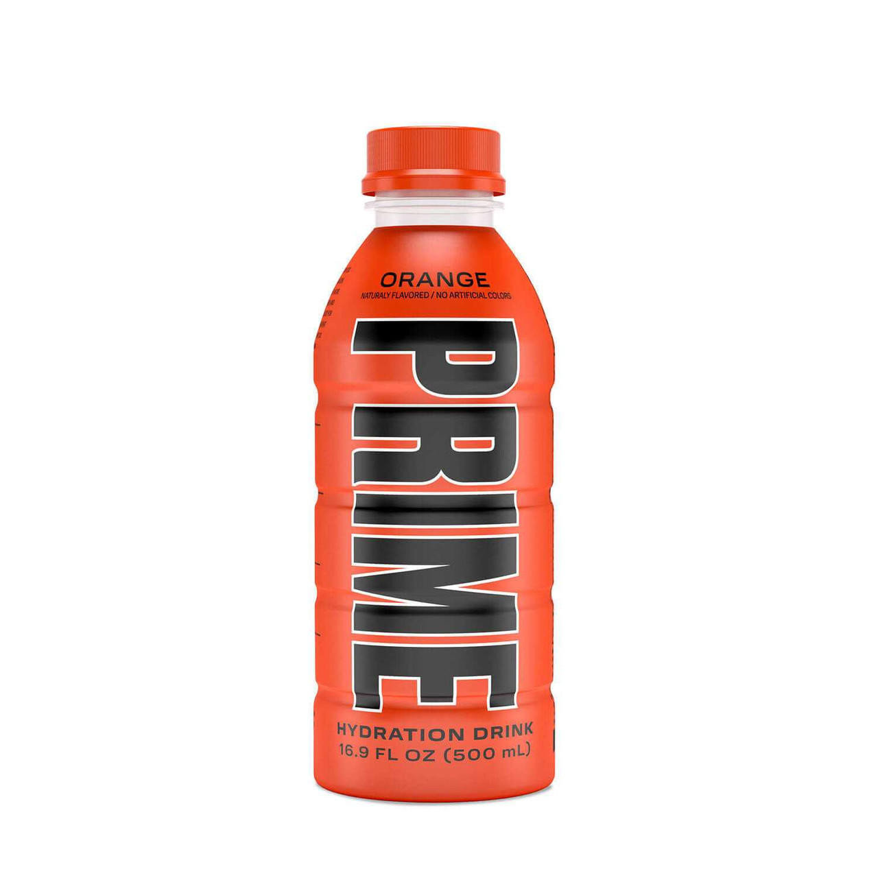  Prime Hydration with BCAA Blend for Muscle Recovery Orange 16oz (12/Pack) 