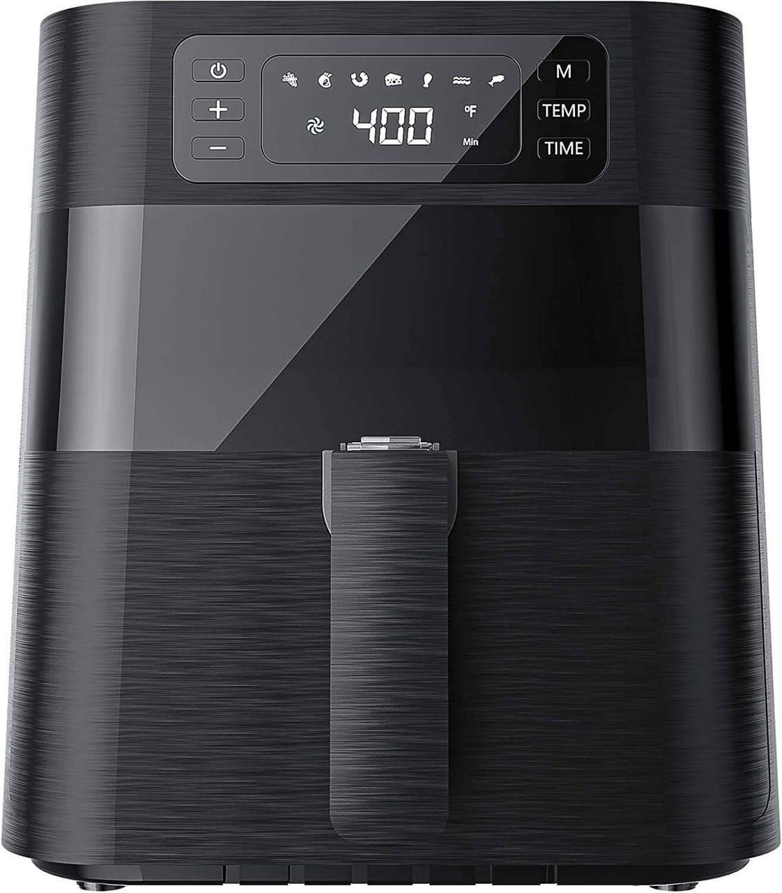 KUPPET Kuppet 6 in 1 Air Fryer 5.8 QT  - Black Stainless Steel 