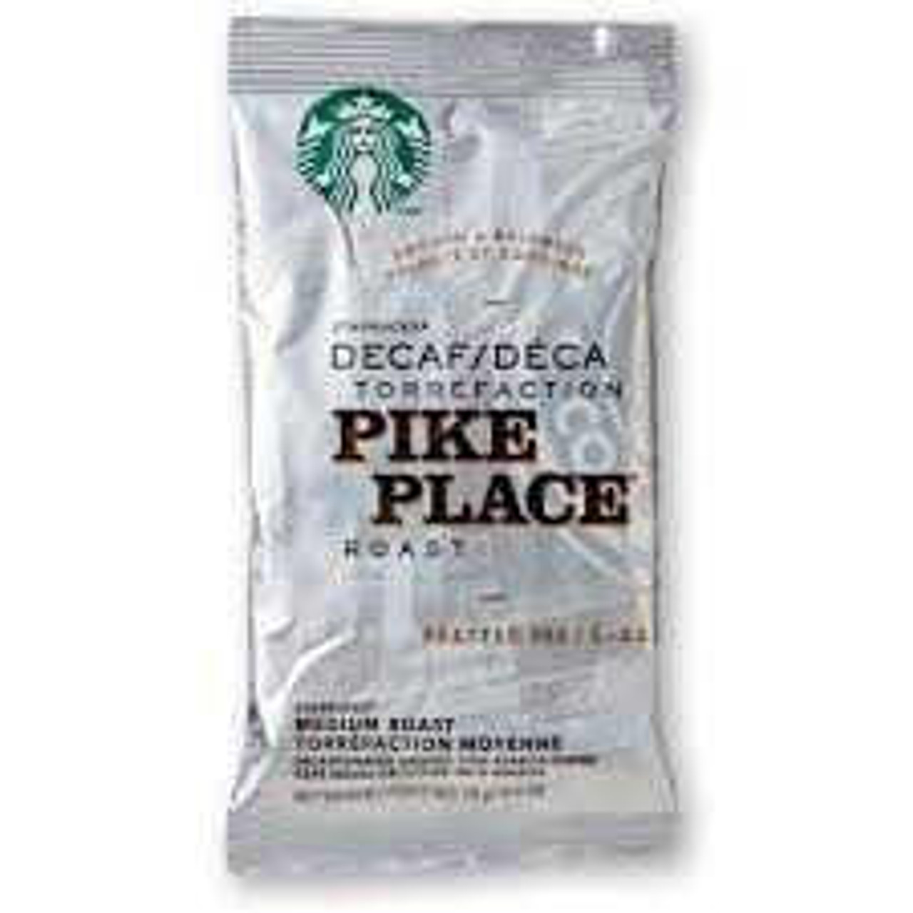 NESTLE CANADA PRO Starbucks Ground Coffee Decaf Pick Place Roast Portion Pack | 70G/Unit, 72 Units/Case 