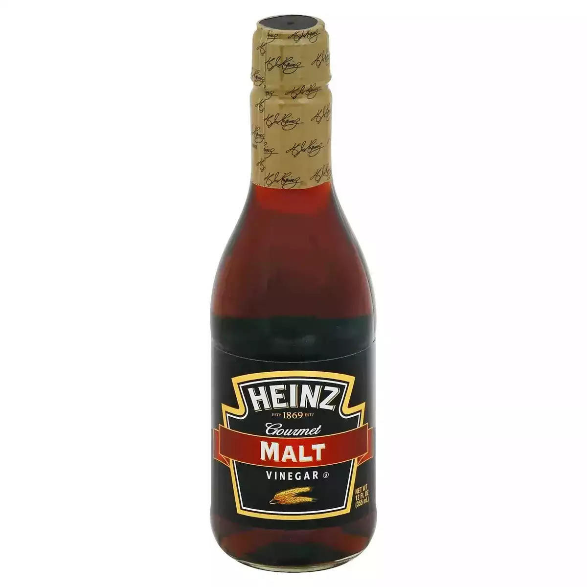 Heinz 12 oz. Gourmet Malt Vinegar 12/Case