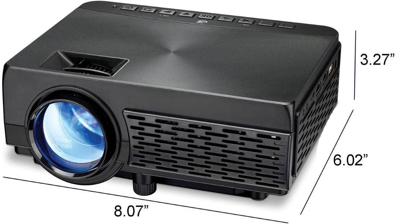 ILIVE Pop-Up Movie Theater Kit-  Projector, Bluetooth speaker & 120" diagonal screen 