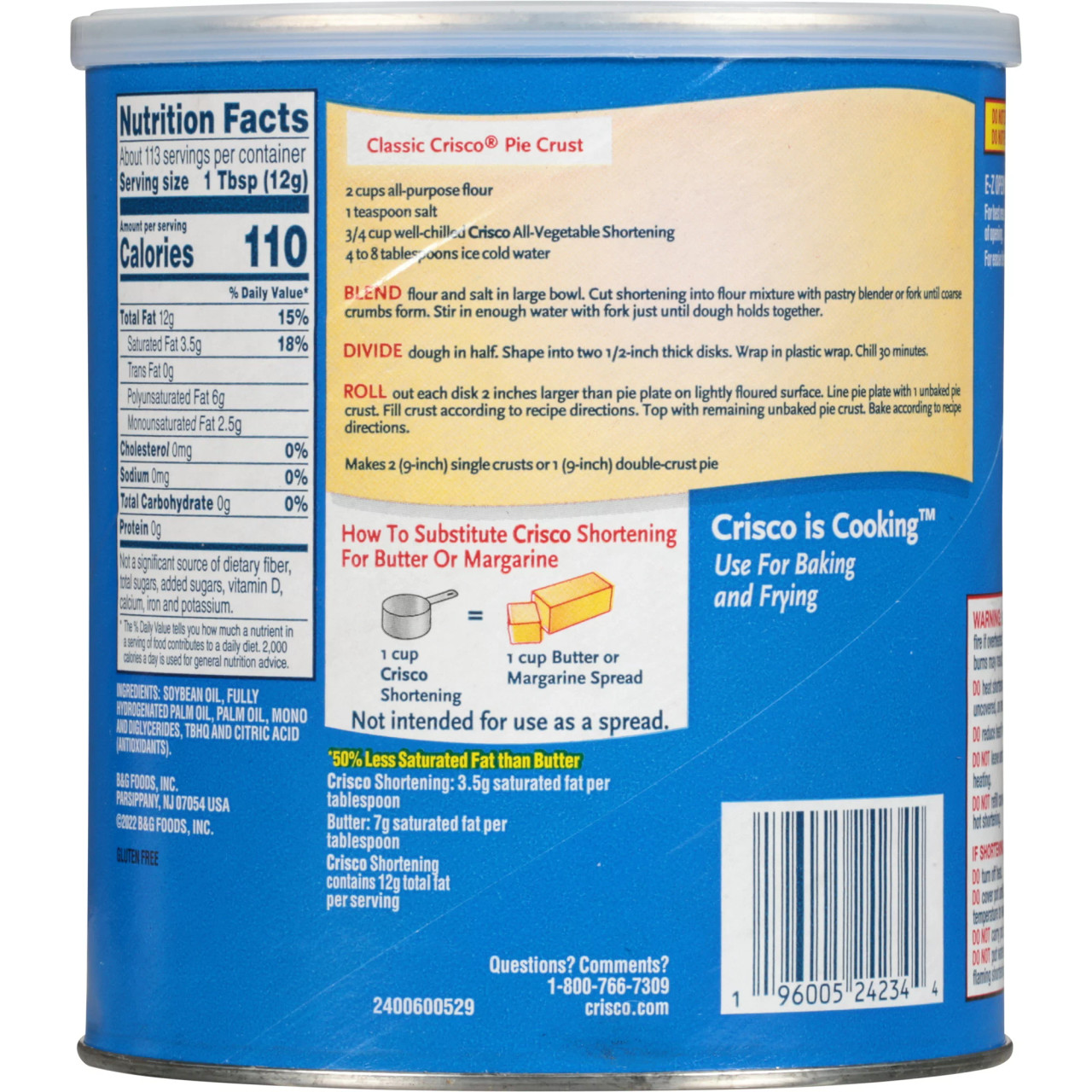 Crisco 48 oz Reg Shortening