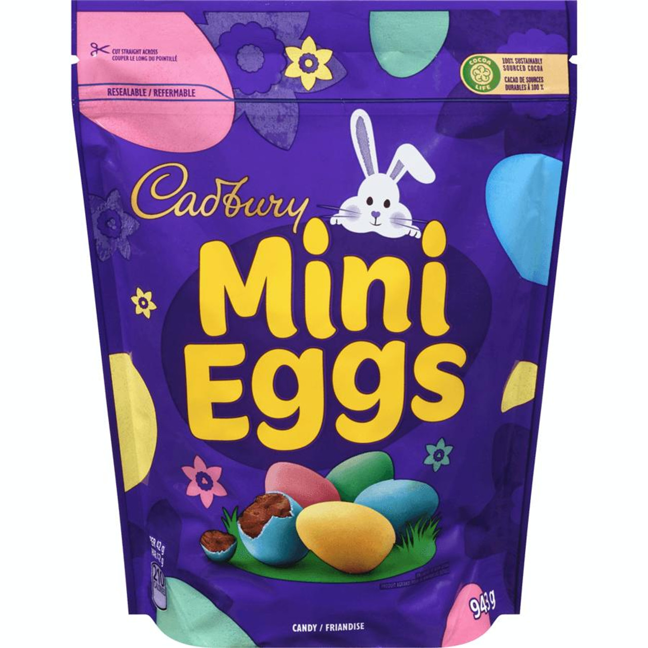  CADBURY Mini Easter Eggs Assorted Chocolate 943 g (12/pack) 