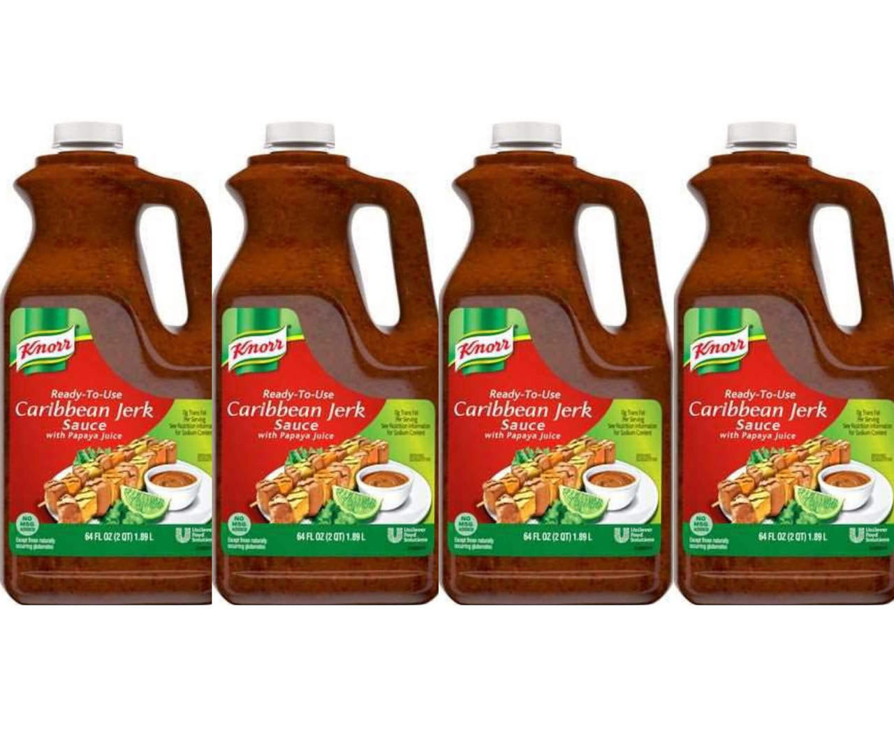 KNORR Knorr Professional Ready-to-Use Caribbean Jerk Sauce with Papaya Juice Jug 64oz (4/case) 