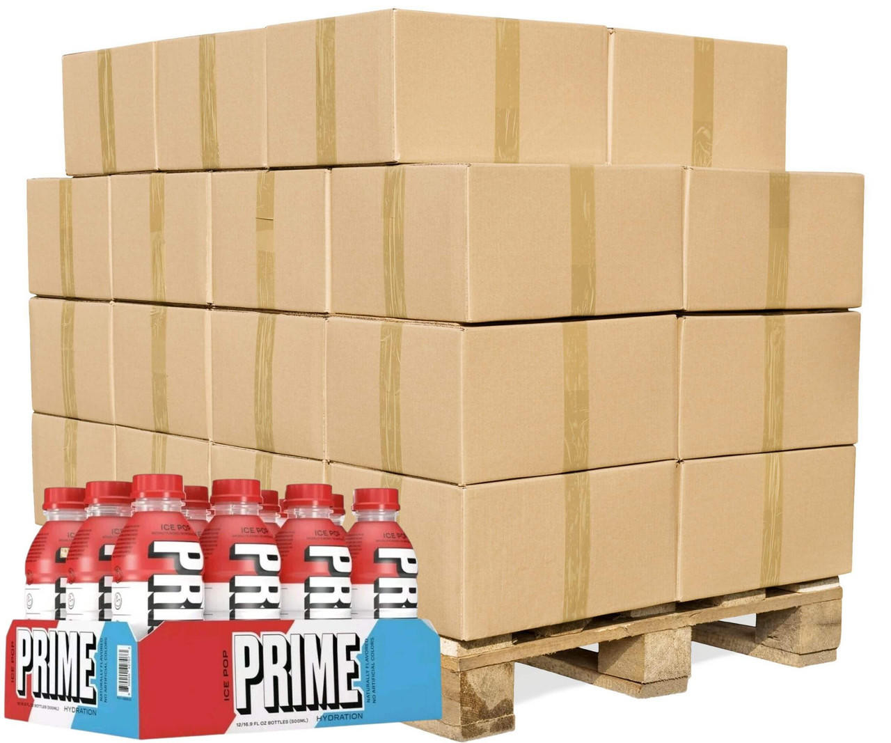 Prime Hydration Drink Ice Pop 16oz (12/Pack) (Pallet 60 ct)