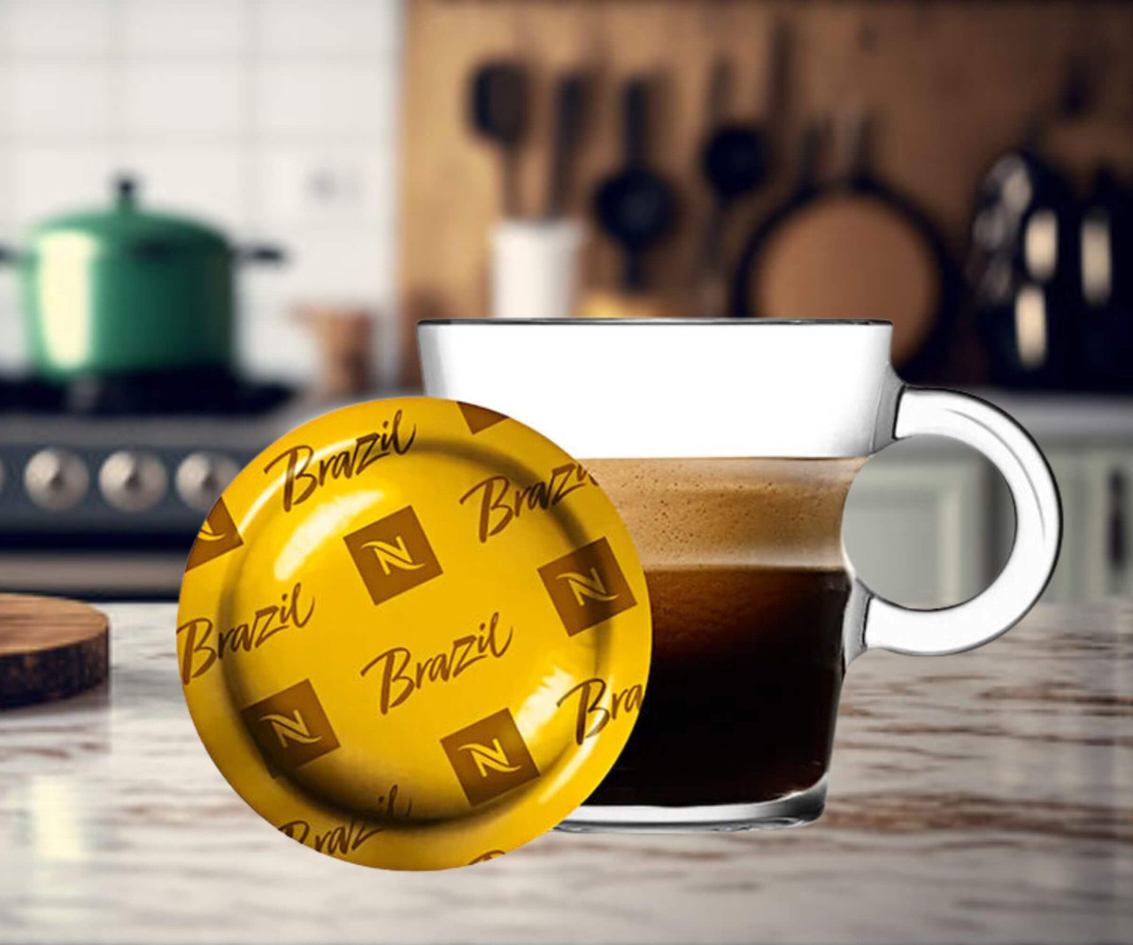 Nespresso Professional Brazil Single Origin Single Serve Coffee Capsules -  300/Case