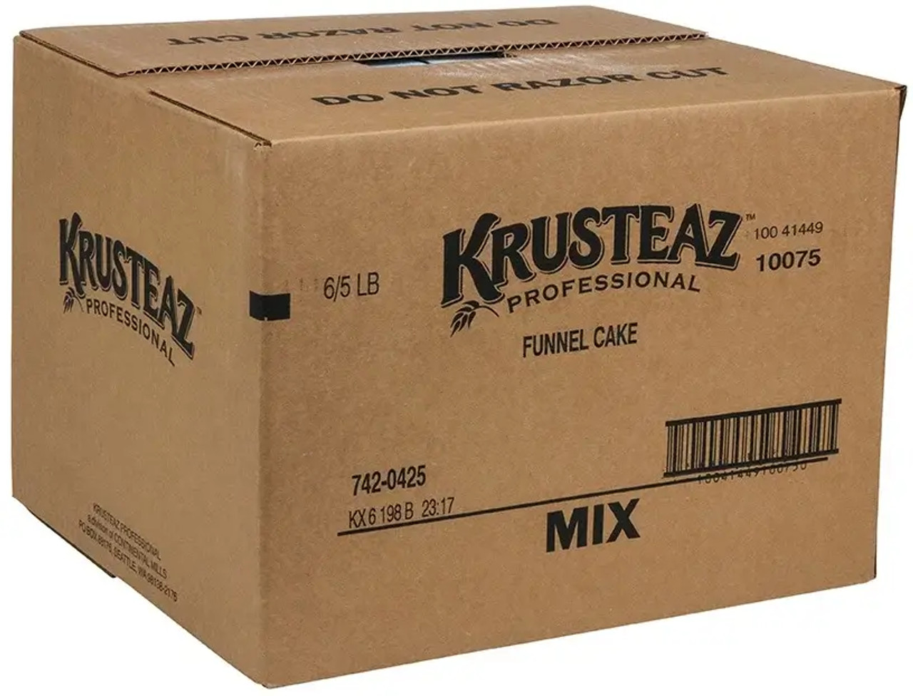 krusteaz Krusteaz Professional 5 lb. Funnel Cake Mix - 6/Case