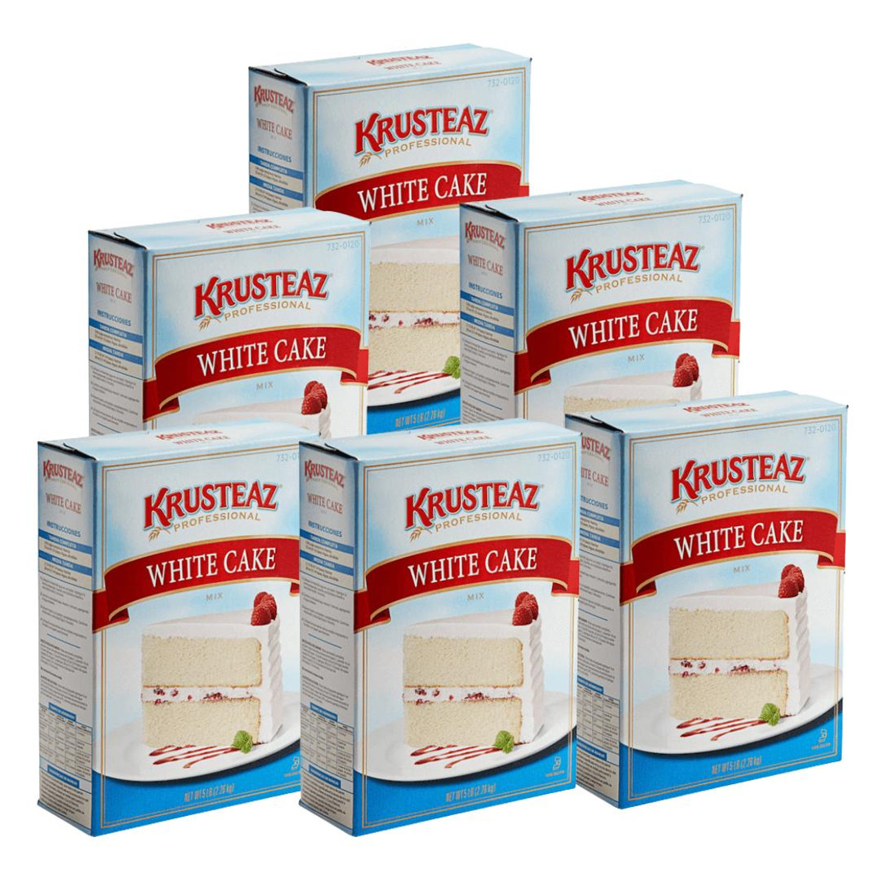 krusteaz Krusteaz Professional 5 Lbs/2.26 Kgs White Cake Mix - 6/Case 