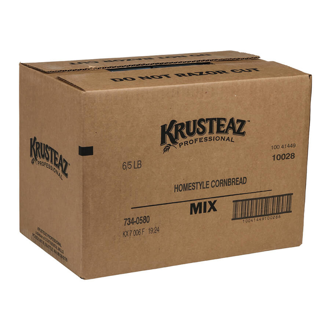 krusteaz Krusteaz Professional 5 lbs/2.26 kgs Homestyle Cornbread Mix - 6/Case