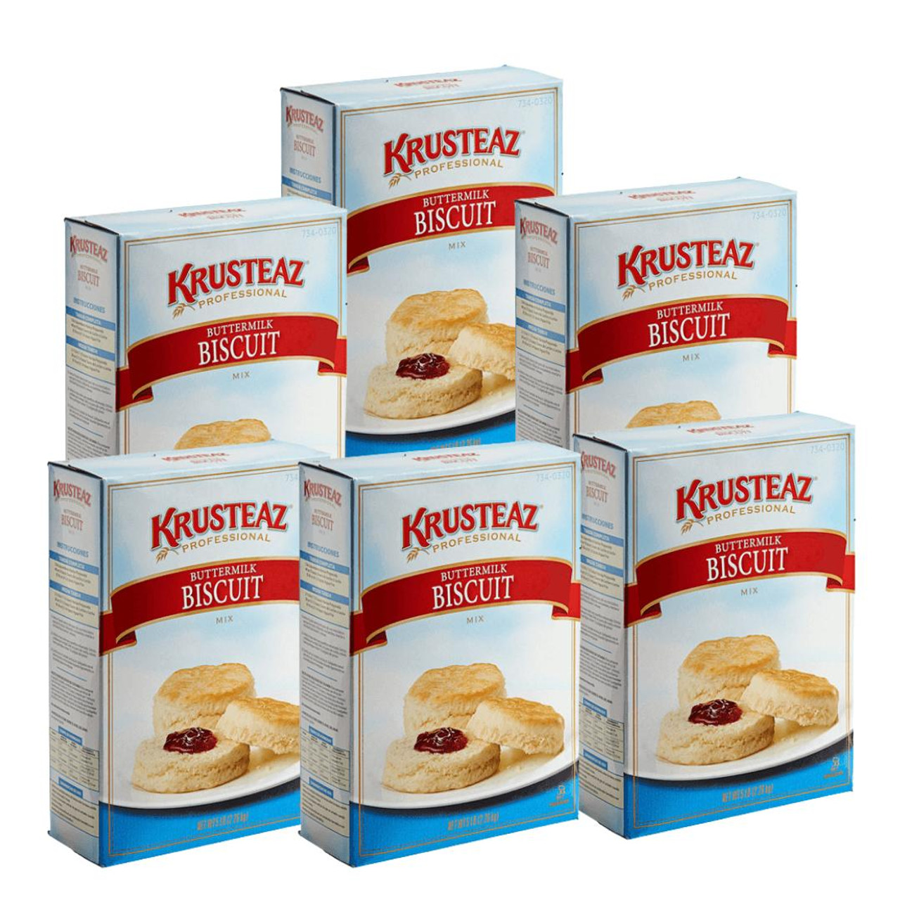 Krusteaz Professional 5 lbs/2.26 kgs Buttermilk Biscuit Mix - 6/Case