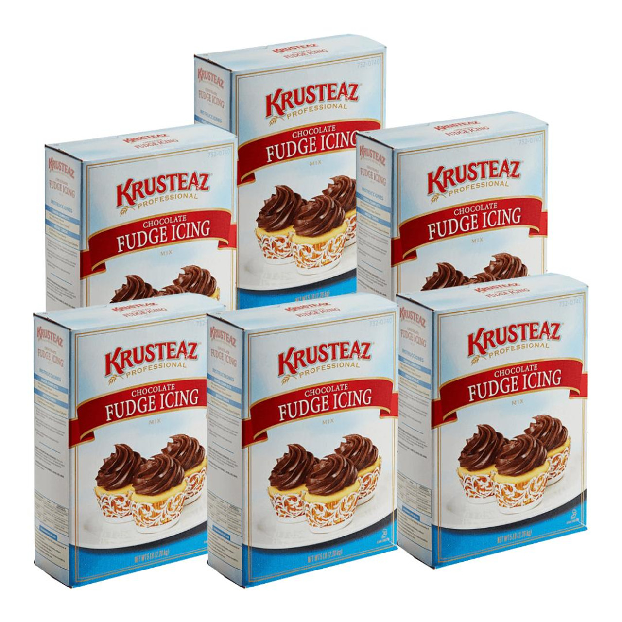 krusteaz Krusteaz Professional 5 lbs/2.26 kgs Chocolate Fudge Icing Mix - 6/Case 